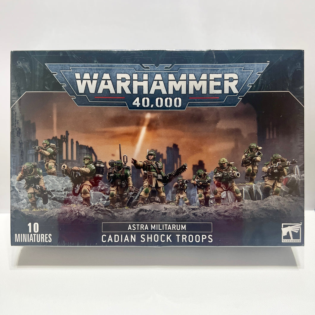 【戰錘 40k】Astra Militarum Cadian Shock Troops - 星界軍：卡迪亞突襲部隊