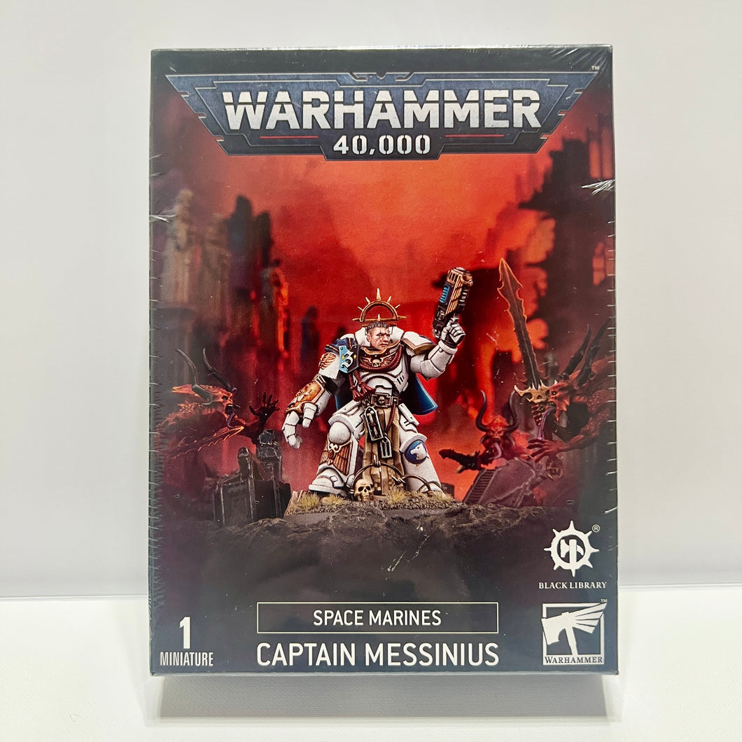 【戰錘 40k】Space Marines Captain Messinius - 星際戰士：梅西尼烏斯連長